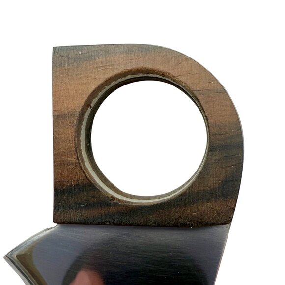 Thompson Premium Scissor Cigar Cutter Stainless Steel Blade Wood Handles w/ Case - Picture 4 of 9